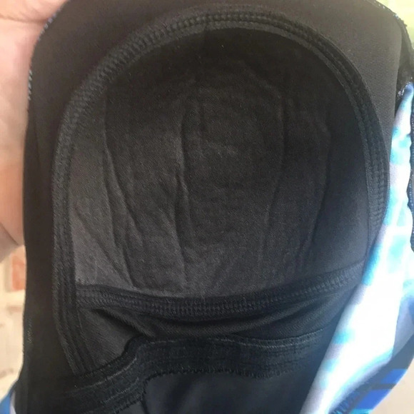 Caribbean Joe Palm Leaf Print One Piece Swim Suit - Picture 8 of 9